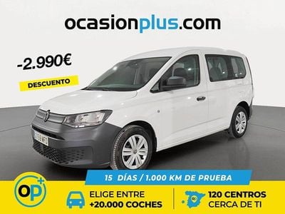 Blanco Usado 2023 VW Caddy Monovolumen | 20.950 € (Precio justo)