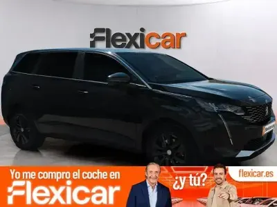 Usado Peugeot 5008 Active 130 CV (95 kW) 2021 Negro SUV