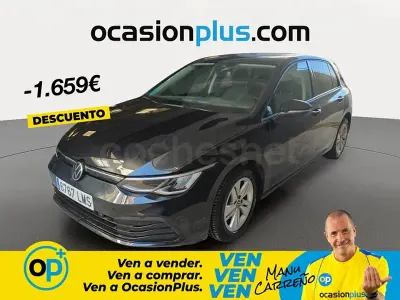 Usado VW Golf VIII Life 115 CV (84 kW) 2021 Negro Berlina