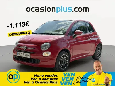 Usado Fiat 500 Club 70 CV (51 kW) 2023 Rojo Descapotable