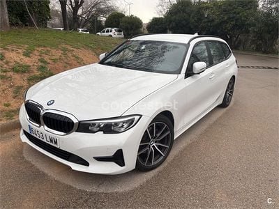 Usado BMW 320 190 CV (139 kW) 2020 Blanco Familiar