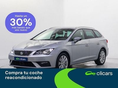 Usado Seat Leon XCELLENCE 130 CV (95 kW) 2020 Gris / plata Familiar