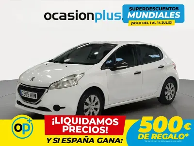 Usado Peugeot 208 Business-Line 68 CV (50 kW) 2014 Blanco Utilitario