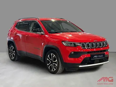 Usado Jeep Compass Limited 150 CV (110 kW) 2021 Rojo SUV
