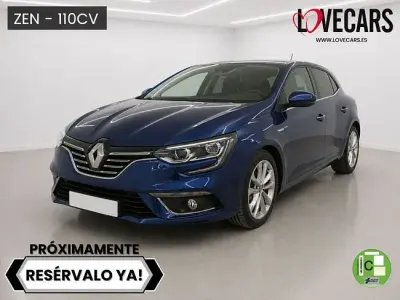 Usado Renault Mégane IV Zen 110 CV (80 kW) 2018 Azul