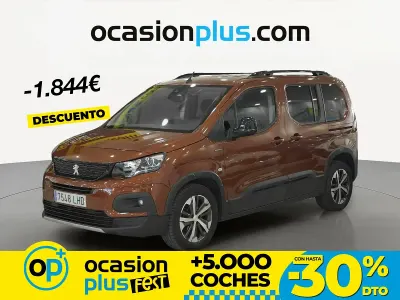 Begagnad Peugeot Rifter GT-line 100 HK (73 kW) 2020 Brun Minibuss
