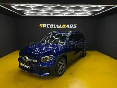 Usado Mercedes GLB200 150 CV (110 kW) 2021 Azul SUV