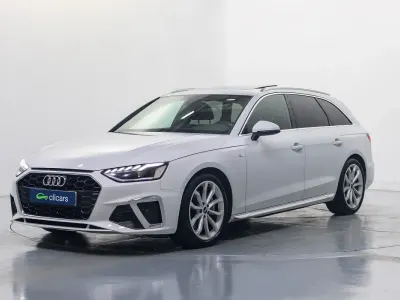 Usado Audi A4 S-Line 204 CV (150 kW) 2021 Blanco Familiar