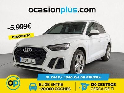 Blanco Usado 2022 Audi Q5 S-Line SUV | 32.990 € (Precio justo)