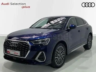 Usado Audi Q3 Sportback S-Line 200 CV (147 kW) 2021 Azul SUV