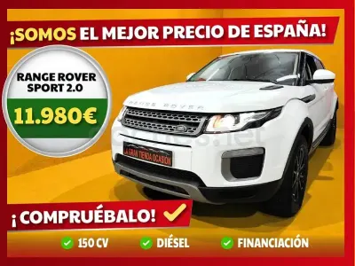 Begagnad Land Rover Range Rover evoque Pure 150 HK (110 kW) 2016 Vit SUV