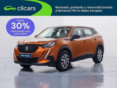 Usado Peugeot 2008 Active 101 CV (74 kW) 2022 Naranja SUV