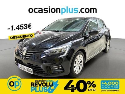 Usado Renault Clio V Zen 90 CV (66 kW) 2022 Negro Berlina