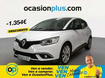 Usado Renault Scénic IV LIMITED 140 CV (102 kW) 2019 Blanco Monovolumen