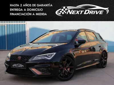 Usado Seat Leon ST 4Drive 300 CV (220 kW) 2020 Negro Familiar