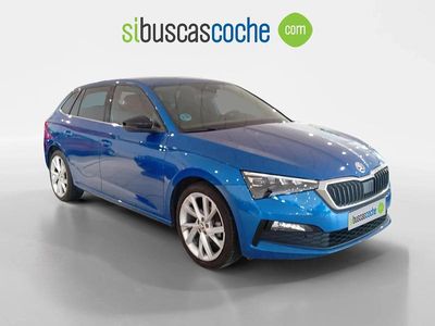 Usado Skoda Scala Ambition 150 CV (110 kW) 2022 Azul Utilitario
