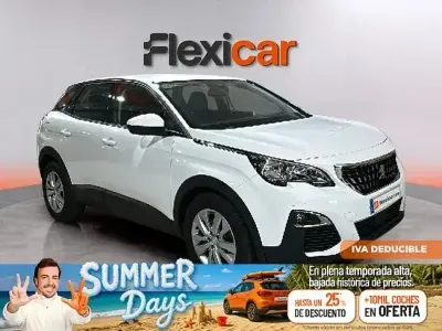 Usado Peugeot 3008 Active 130 CV (95 kW) 2018 Blanco SUV