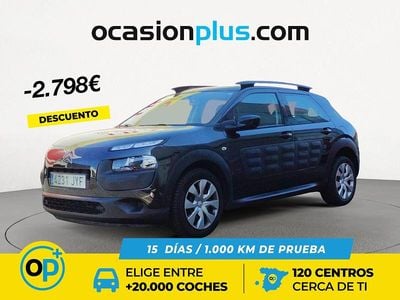 Usado Citroën C4 Cactus Feel 82 CV (60 kW) 2017 Negro Utilitario