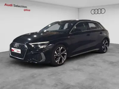 Usado Audi A3 Sportback S-Line 150 CV (110 kW) 2022 Negro Utilitario