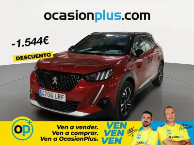 Usado Peugeot 2008 GTi 130 CV (95 kW) 2021 Rojo SUV