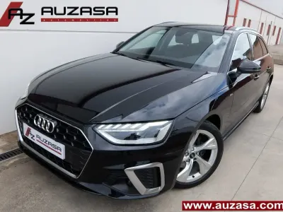 Usado Audi A4 S-Line 163 CV (119 kW) 2022 Negro Familiar