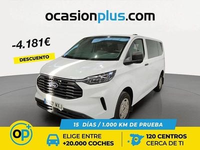 Usado Ford Transit Custom Trend 136 CV (100 kW) 2024 Blanco Familiar