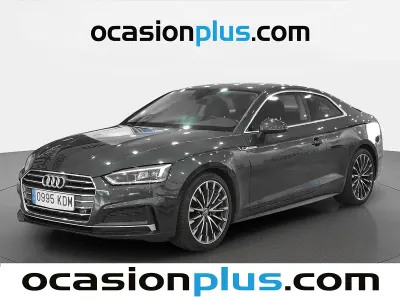Usado Audi A5 S-Line 190 CV (139 kW) 2017 Gris Coupe