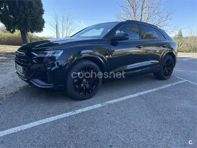 Usado Audi Q8 S-Line 381 CV (280 kW) 2021 Negro SUV