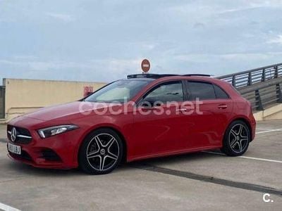 Begagnad Mercedes A200 136 HK (100 kW) 2019 Röd Sedan