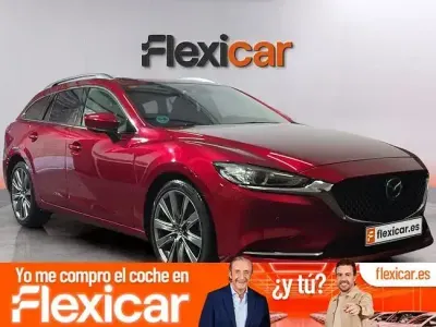 Usado Mazda 6 145 CV (106 kW) 2021 Rojo Familiar