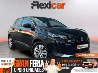 Käytetty Peugeot 3008 Active 130 HP (95 kW) 2022 Musta Katumaasturi