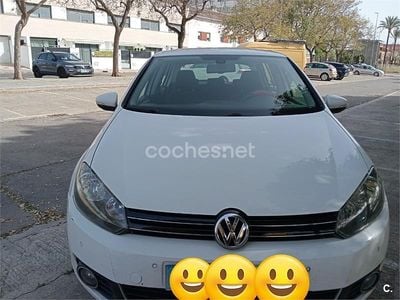 Usado VW Golf VI Sport 105 CV (77 kW) 2010 Blanco Utilitario