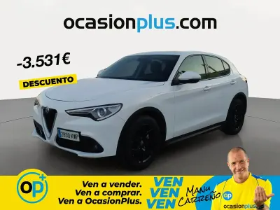 Usado Alfa Romeo Stelvio Executive 160 CV (117 kW) 2019 Blanco SUV