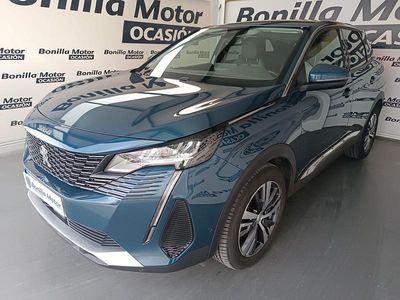 Usado Peugeot 3008 Allure 130 CV (95 kW) 2021 Azul SUV
