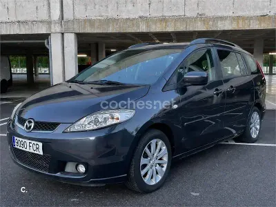 Usado Mazda 5 Active 110 CV (80 kW) 2006 Negro Monovolumen