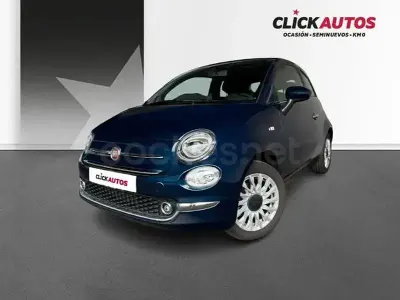 Usado Fiat 500C Dolcevita 70 CV (51 kW) 2024 Azul Descapotable