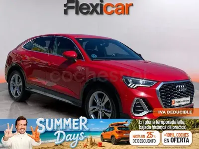 Usado Audi Q3 Sportback S-Line 150 CV (110 kW) 2020 Rojo SUV