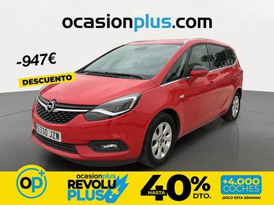 Usado Opel Zafira Selective 136 CV (100 kW) 2017 Rojo Monovolumen