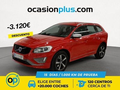 Rojo Usado 2017 Volvo XC60 R-Design Momentum SUV | 18.380 € (Super precio)