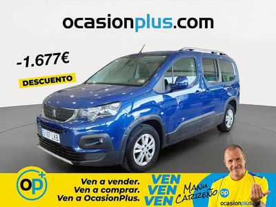 Usado Peugeot Rifter Allure 130 CV (95 kW) 2020 Azul Monovolumen