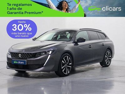 Usado Peugeot 508 SW GT 130 CV (95 kW) 2021 Negro Familiar