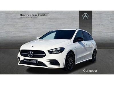 Usado Mercedes B200 AMG line 150 CV (110 kW) 2021 Blanco Monovolumen