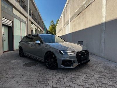 Usado Audi RS4 450 CV (330 kW) 2018 Gris / plata Familiar