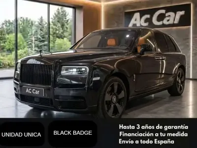 Usado Rolls Royce Cullinan 600 CV (441 kW) 2025 Negro SUV