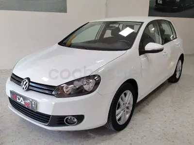 Usado VW Golf VI 105 CV (77 kW) 2010 Blanco Utilitario