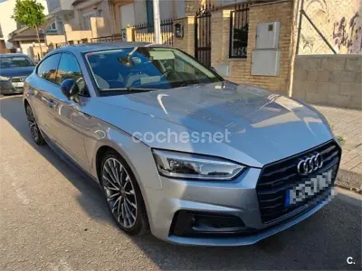 Usado Audi A5 Sportback Sport 218 CV (160 kW) 2018 Gris / plata Utilitario