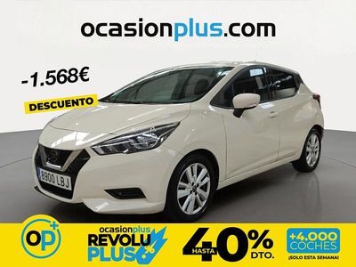 Usado Nissan Micra Acenta 100 CV (73 kW) 2019 Blanco Utilitario
