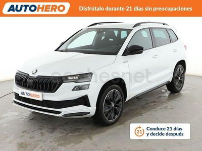 Usado Skoda Karoq SportLine 150 CV (110 kW) 2022 Blanco SUV