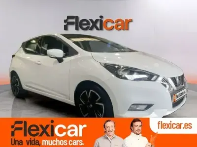 Usado Nissan Micra Acenta 92 CV (67 kW) 2021 Blanco Utilitario