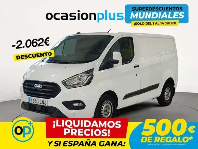 Usado Ford Transit Custom Limited 131 CV (96 kW) 2021 Blanco Van